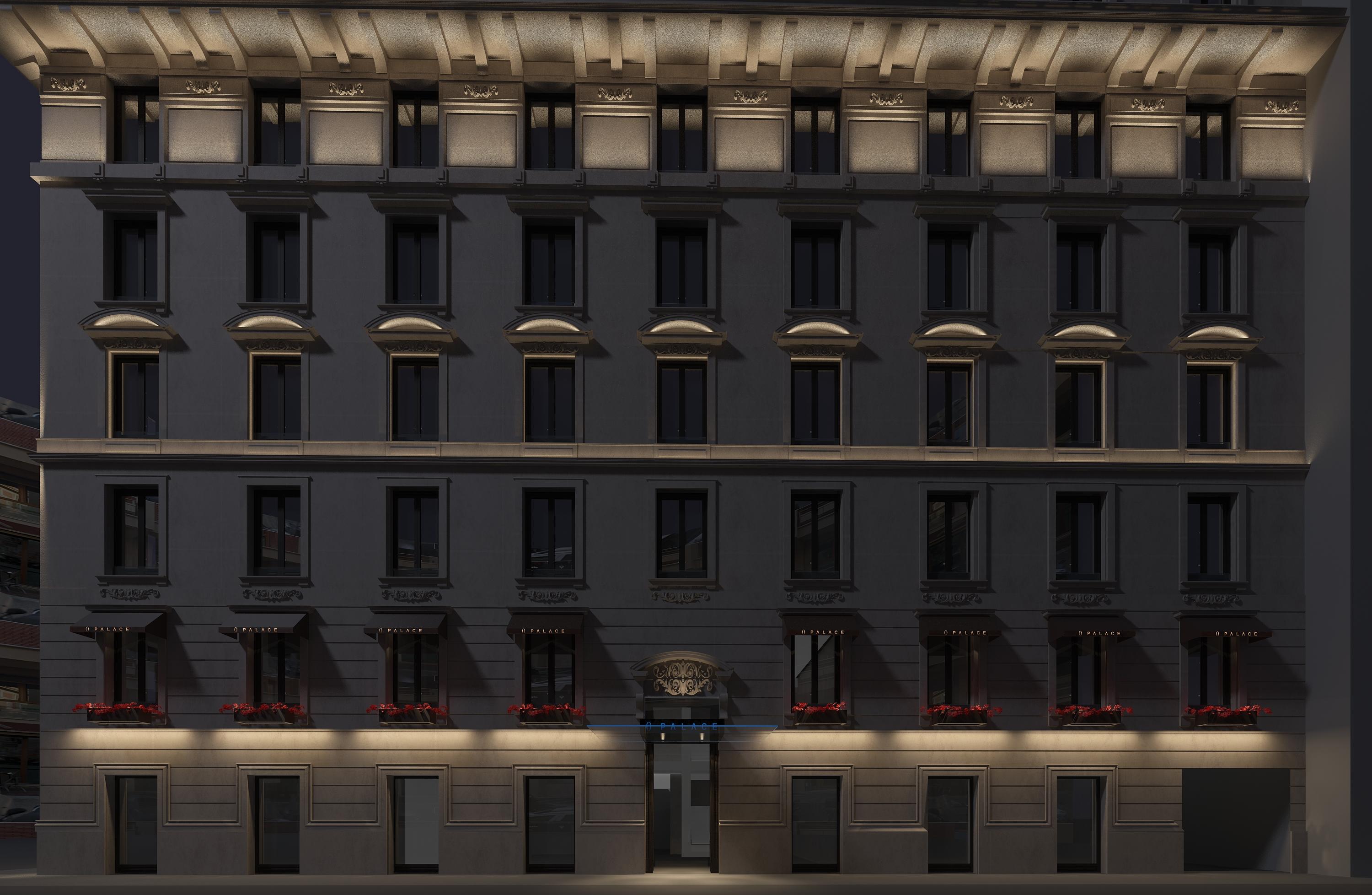روما Orazio Palace Hotel المظهر الخارجي الصورة
